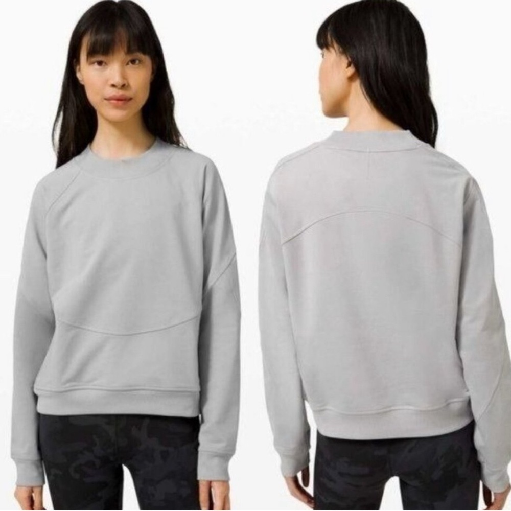 Lululemon City Sweat Crew Grey Sweater